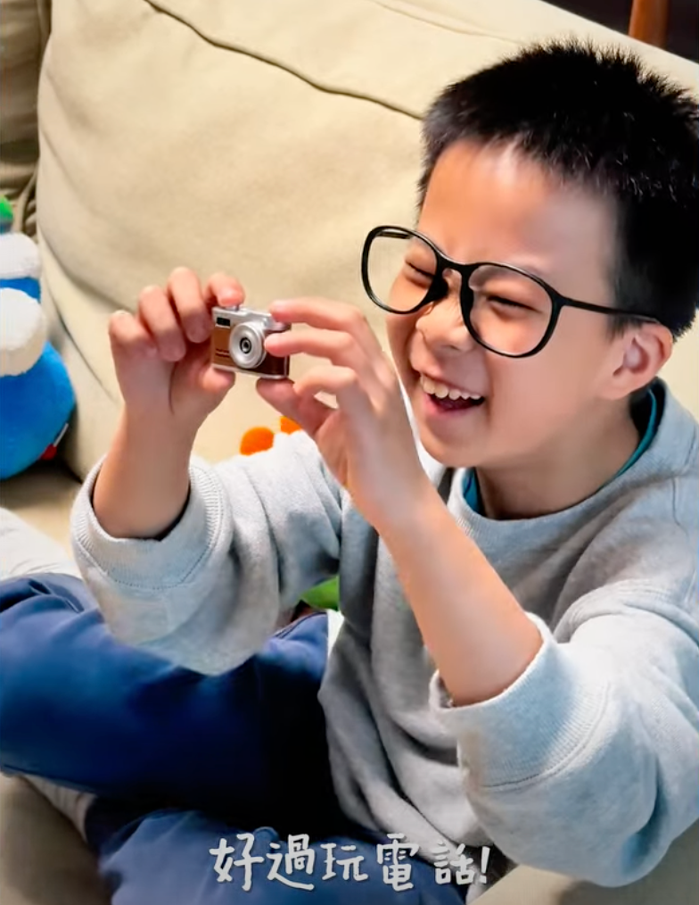 MiniBig 超迷你復古相機﻿｜500萬像素・1080P CCD風・附16GB記憶卡