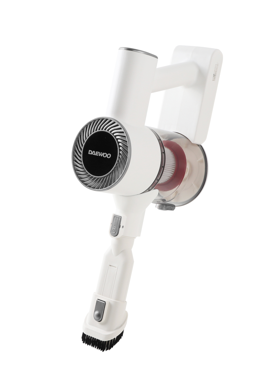 DAEWOO 無線多功能拖地吸塵器 (送塵蟎頭+ 3個濾網!!)﻿｜吸拖一體・150W強勁吸力・除蟎全能