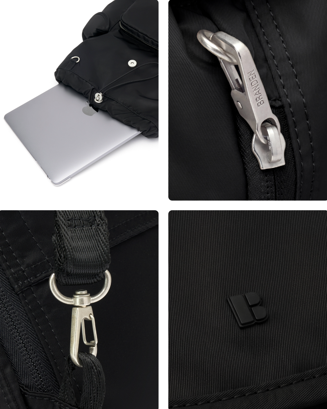 Branden｜Safe Days Backpack（4色）｜韓國防盜設計背囊