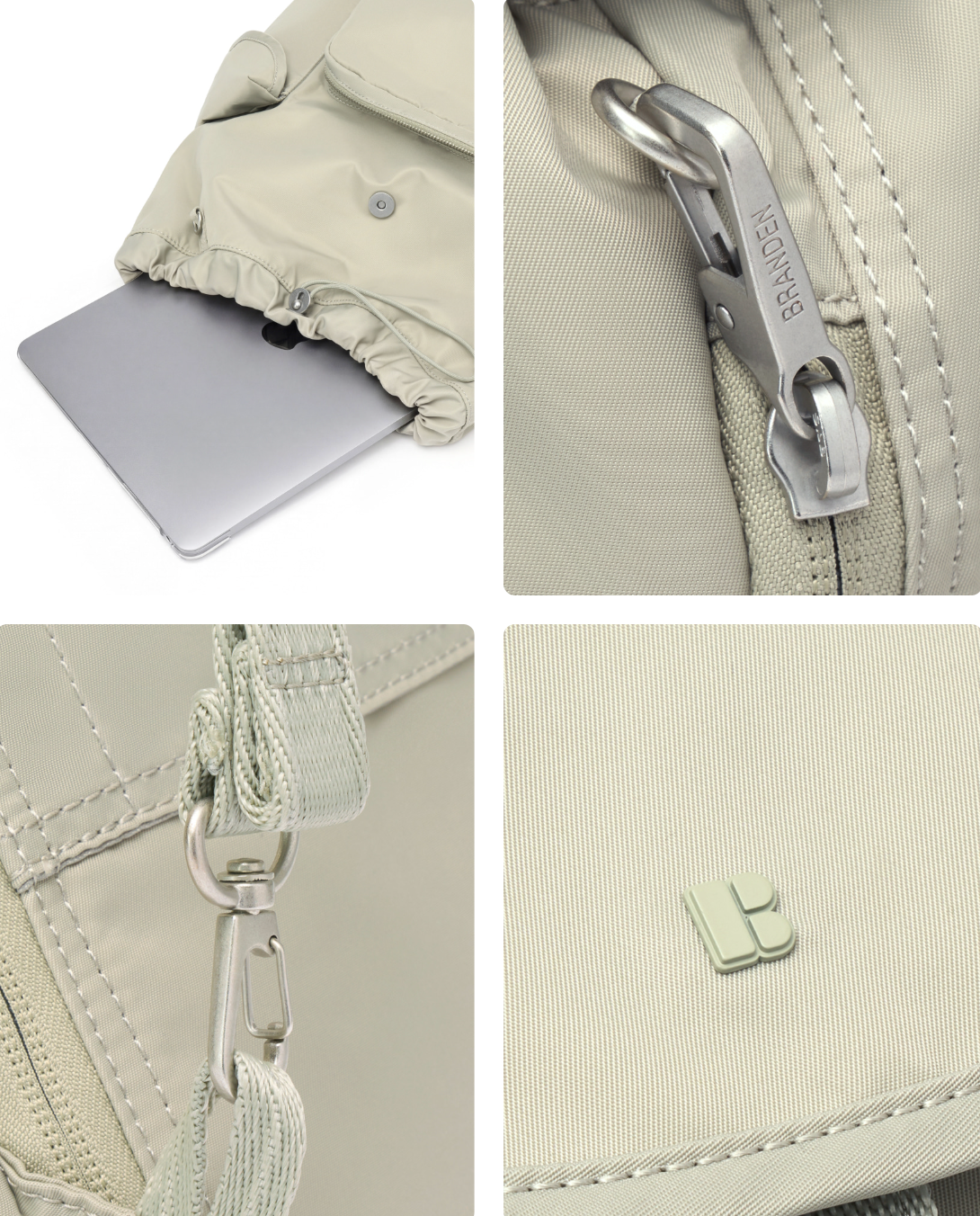 Branden｜Safe Days Backpack（4色）｜韓國防盜設計背囊
