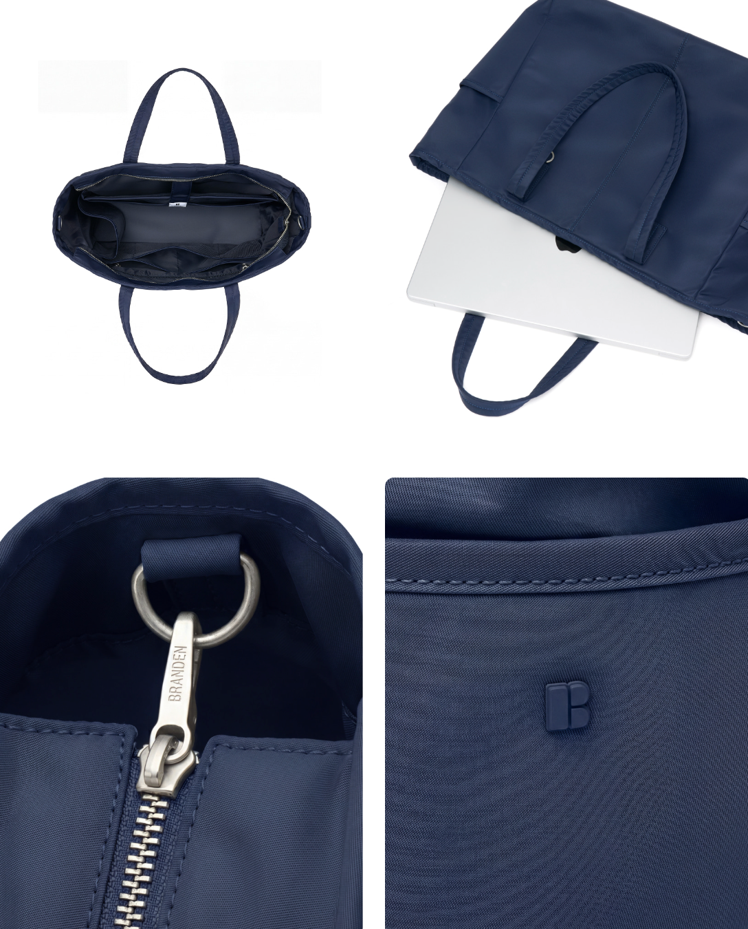 Branden｜Safe Days Tote Bag（4色）｜韓國防盜設計手提袋