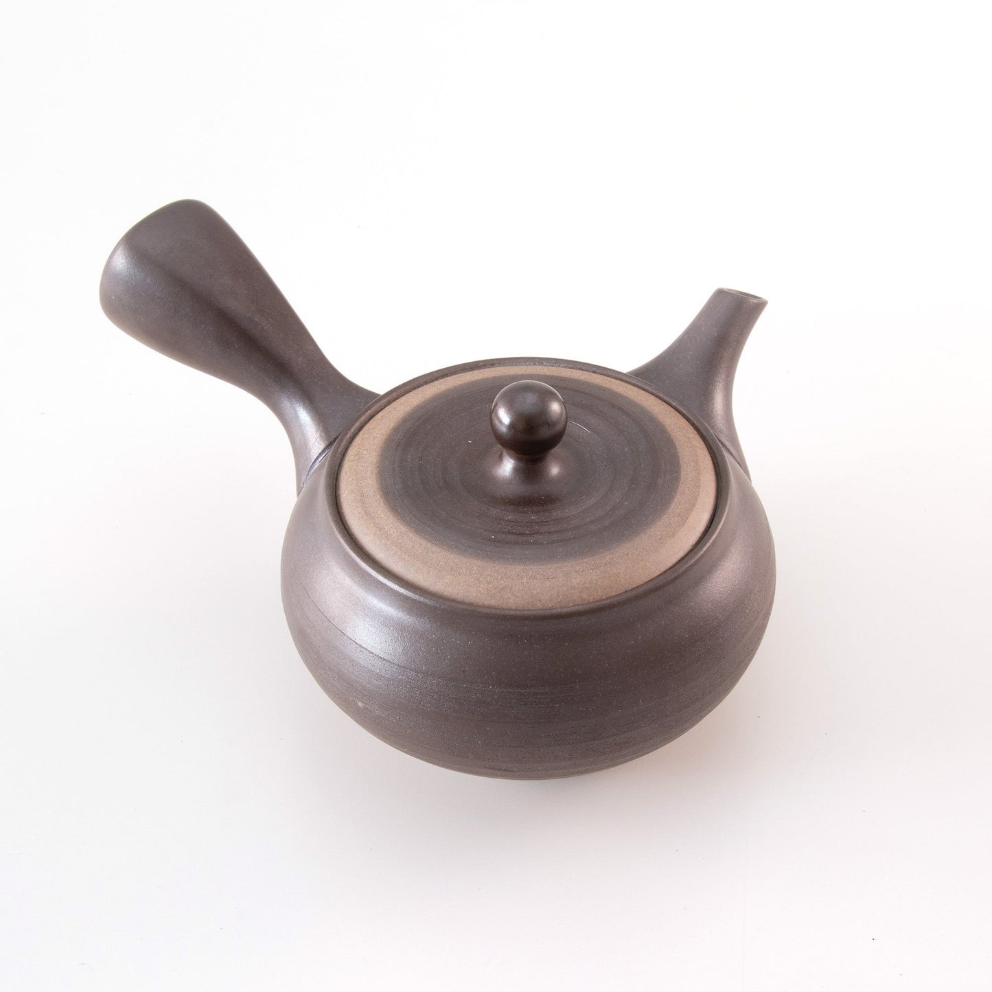 日本Asayu 盛正霧黑 側把茶壺 280ml｜常滑燒 陶器 | 日式美學 | 職人手作
