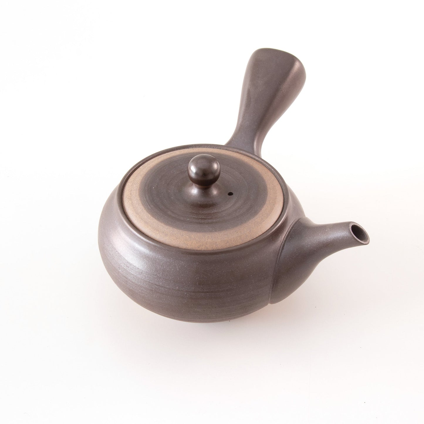 日本Asayu 盛正霧黑 側把茶壺 280ml｜常滑燒 陶器 | 日式美學 | 職人手作