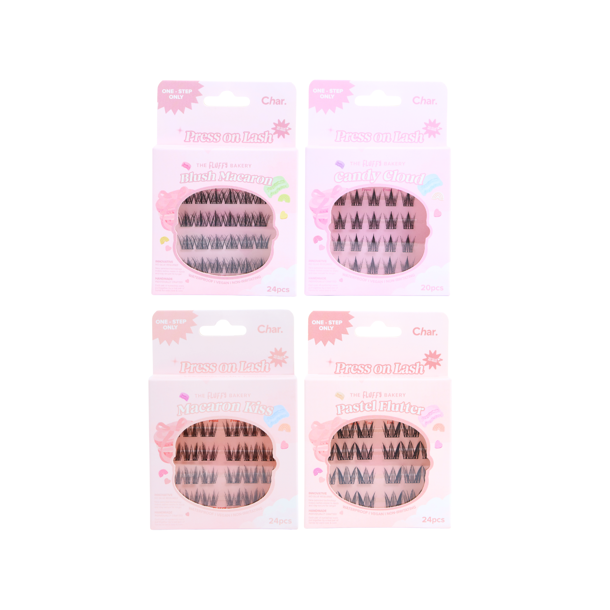 Char 大膽甜點系列：醒目濃烈睫毛 (Fluffy Bakery 系列)