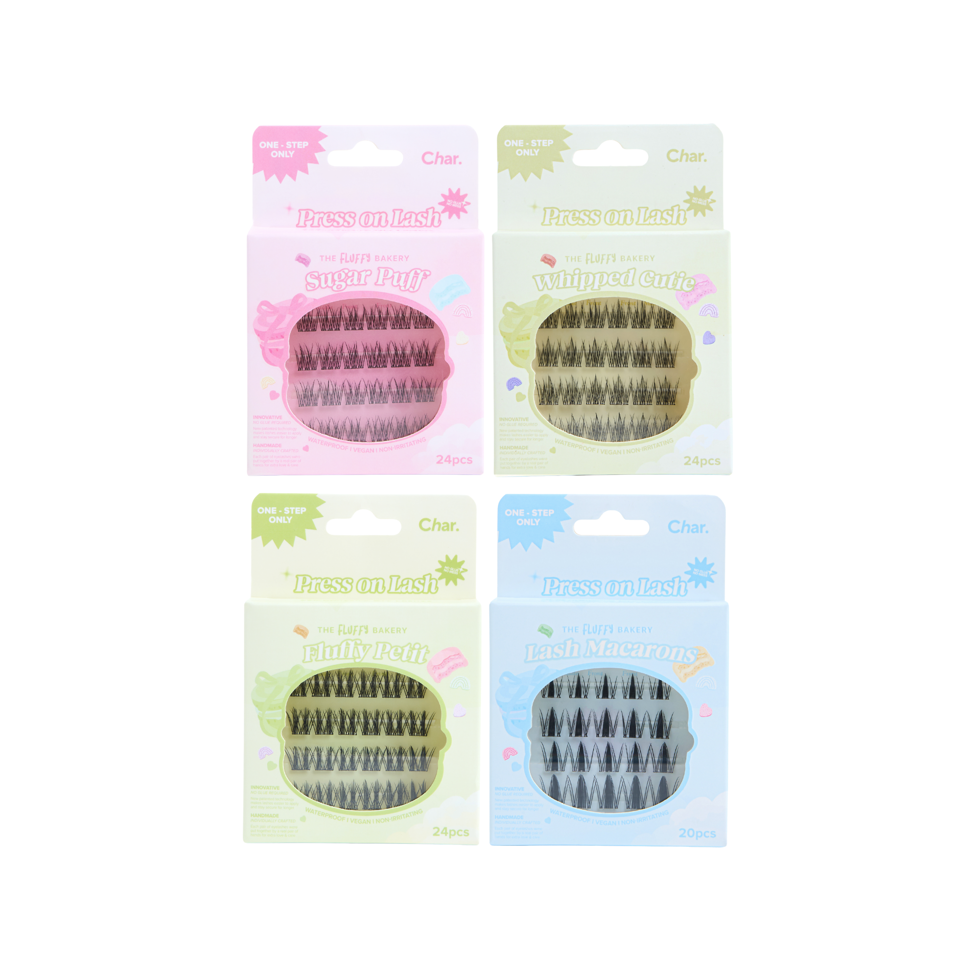 Char 軟烘焙系列：輕盈自然睫毛 (Fluffy Bakery 系列)