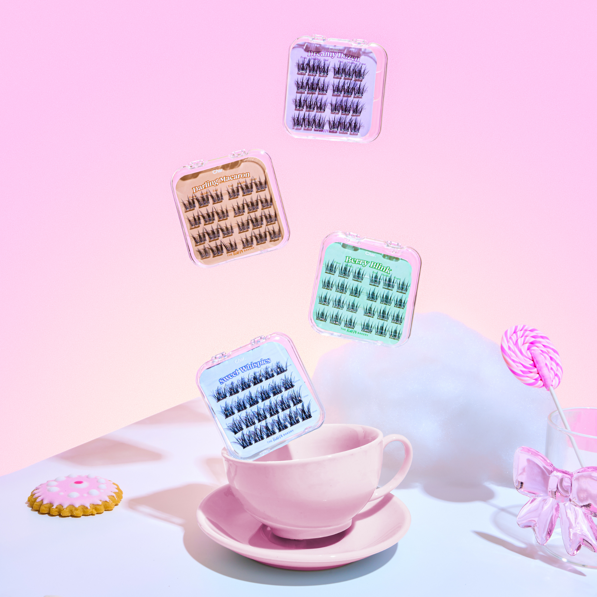 Char 甜蜜點心系列：華麗俏皮睫毛 (Fluffy Bakery 系列)