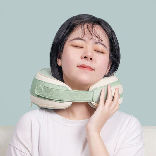 Neck and Shoulder U-shaped Massage Pillow | Taiwan 3ZeBra Warm Kneading Neck