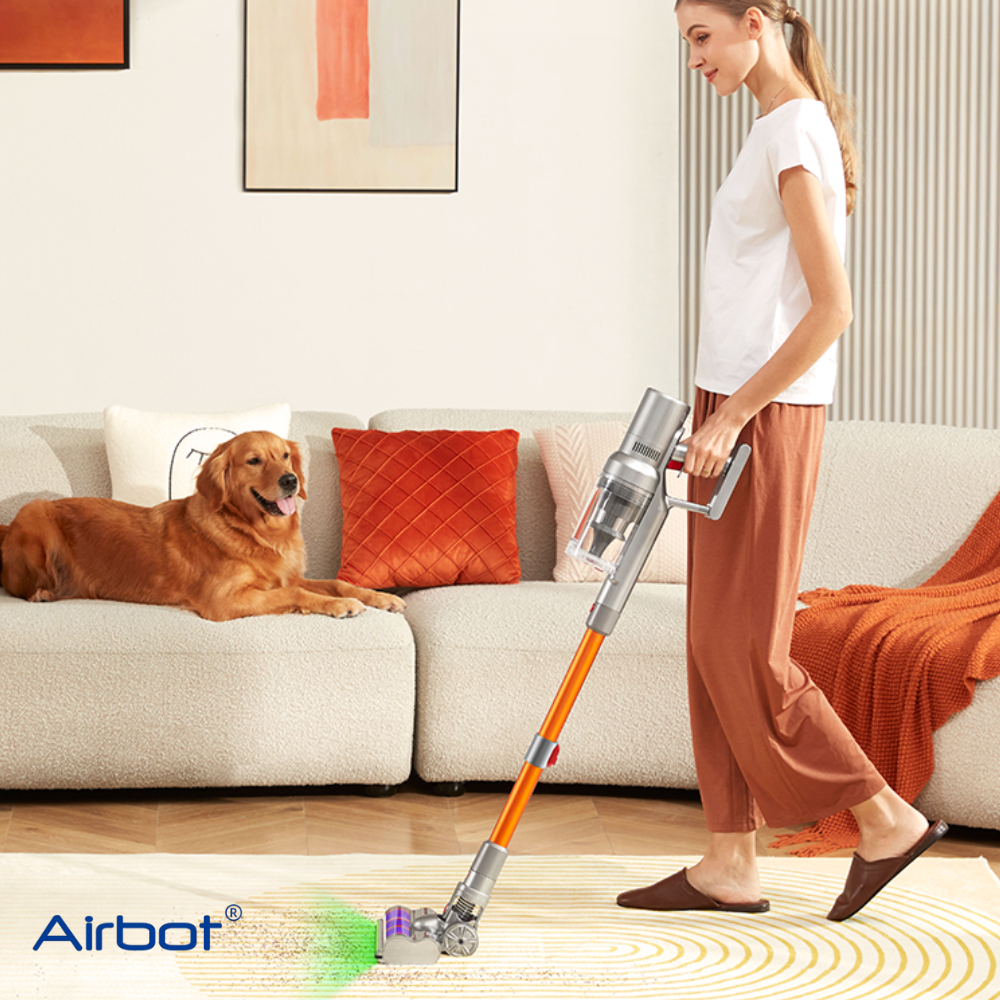 Airbot Hypersonics Pro Detect Green Light Cordless Vacuum Cleaner
