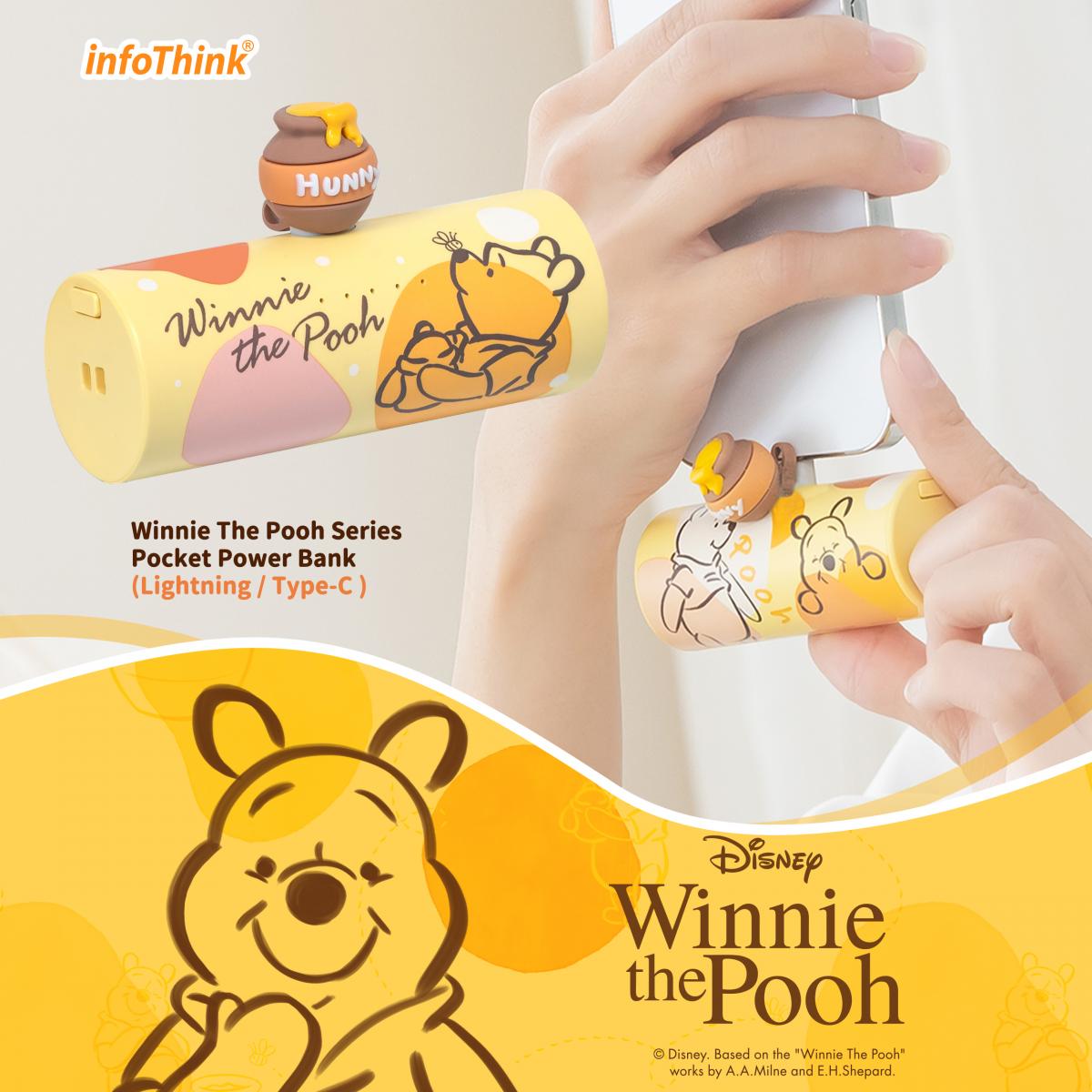 迪士尼角色隨身充電小幫手 – 直插式20W快充行動電源系列