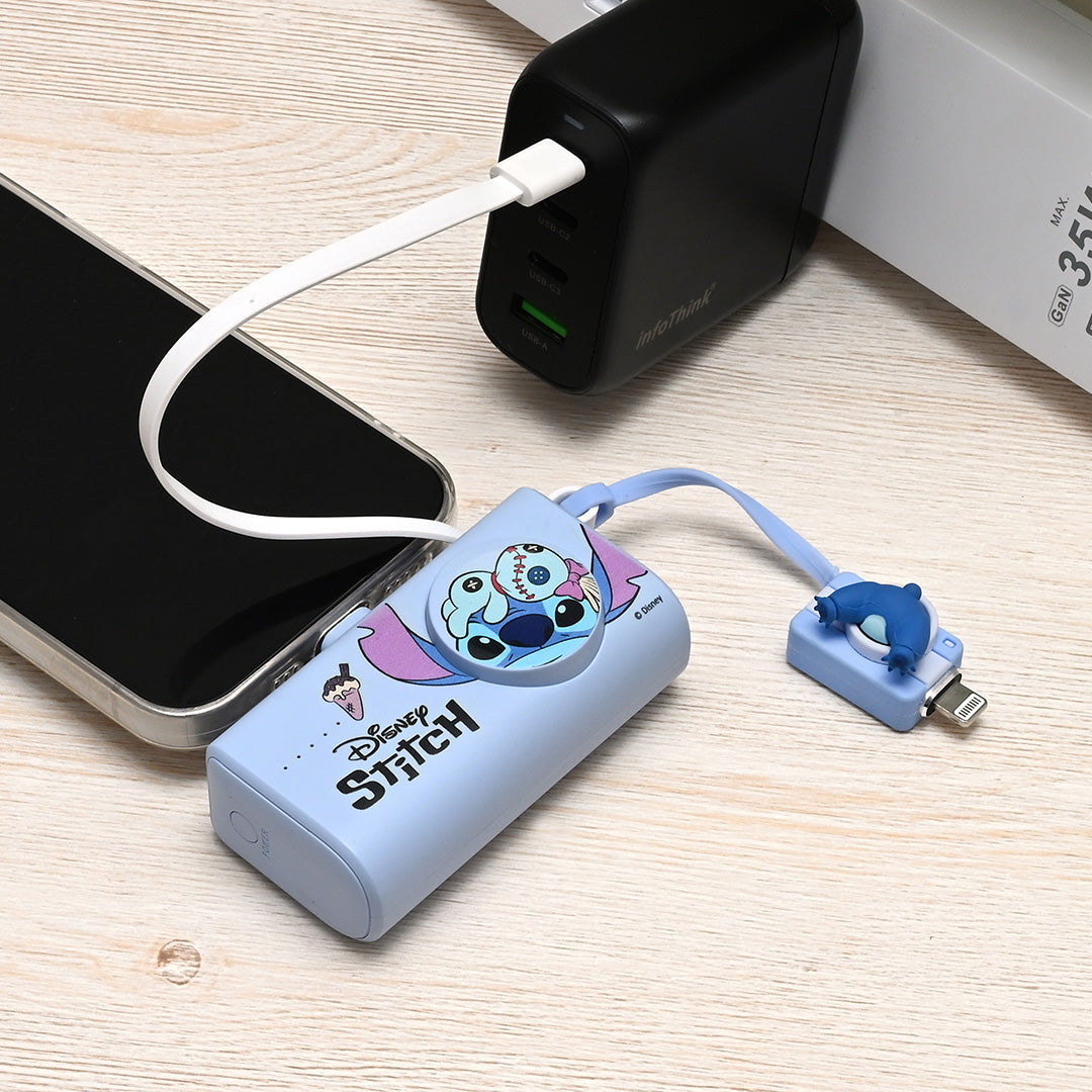 迪士尼角色隨身充電小幫手 – 直插式20W快充行動電源系列