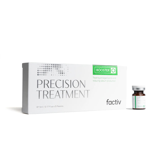 Booster O 深層淨痘控油安瓶 5ml × 5｜AFFIPORE™ 控油 · 煙酰胺收毛孔 · 暗瘡根治 · 導入機專用 | Made in Hong Kong