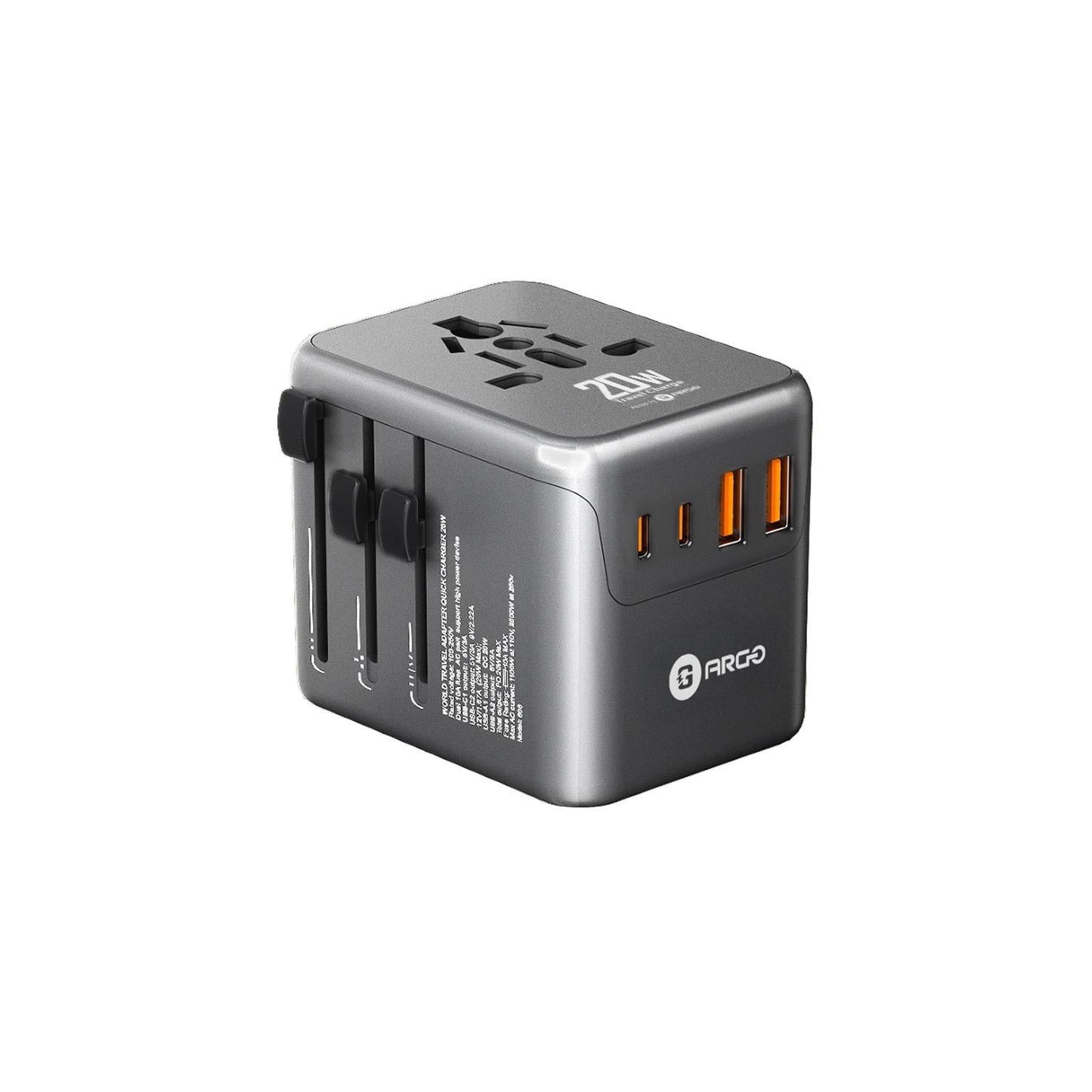 ARGO TRO Charger 20 全球通用出國旅行充電器