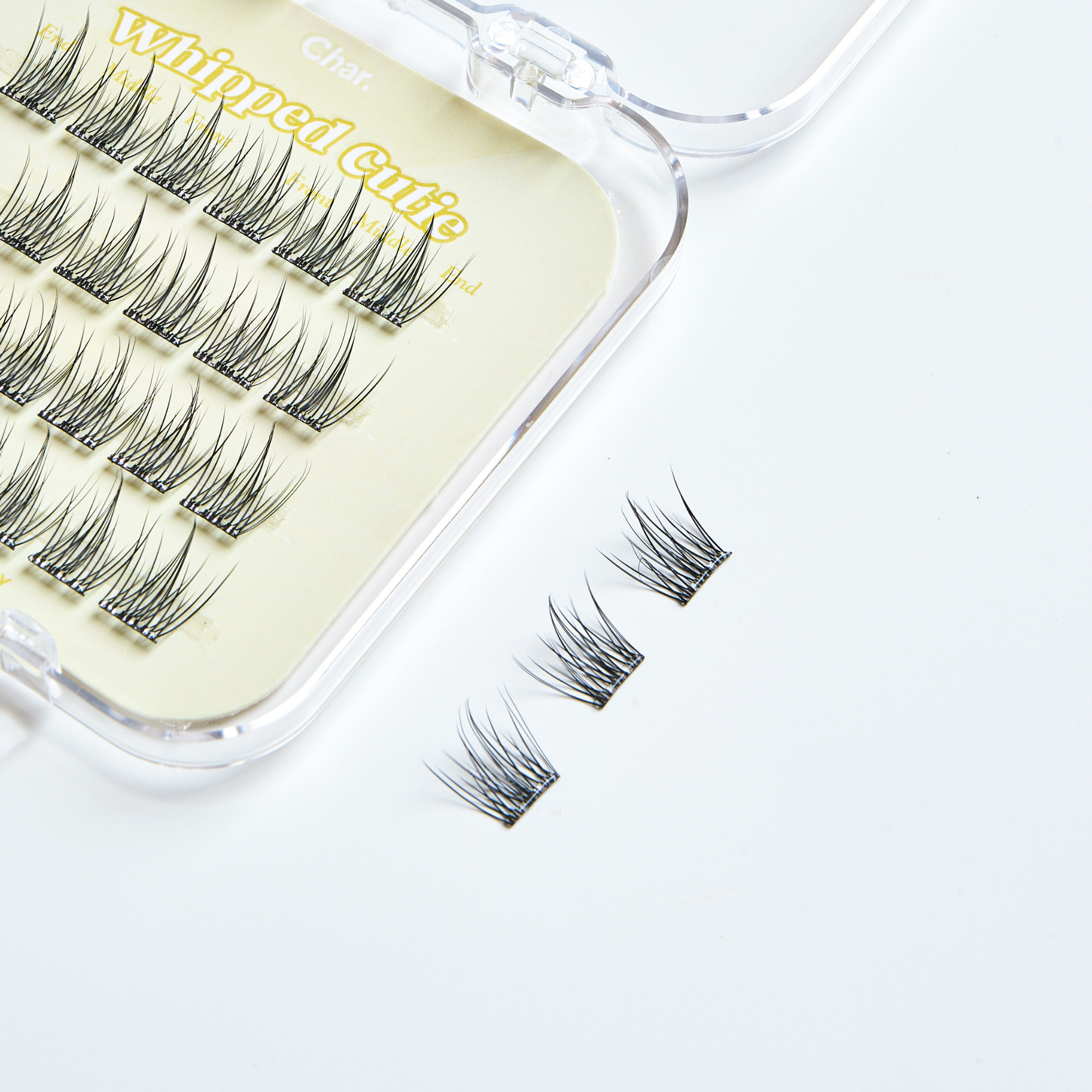 Char. 免膠水假眼睫毛 (白月光 Whipped Cutie)