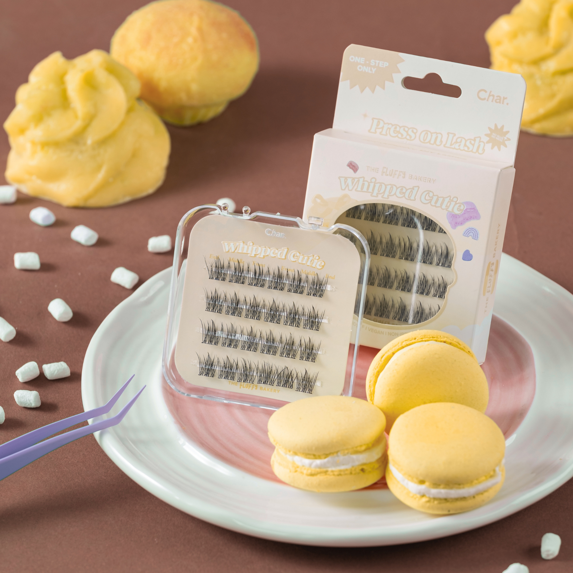 Char. 免膠水假眼睫毛 (白月光 Whipped Cutie)