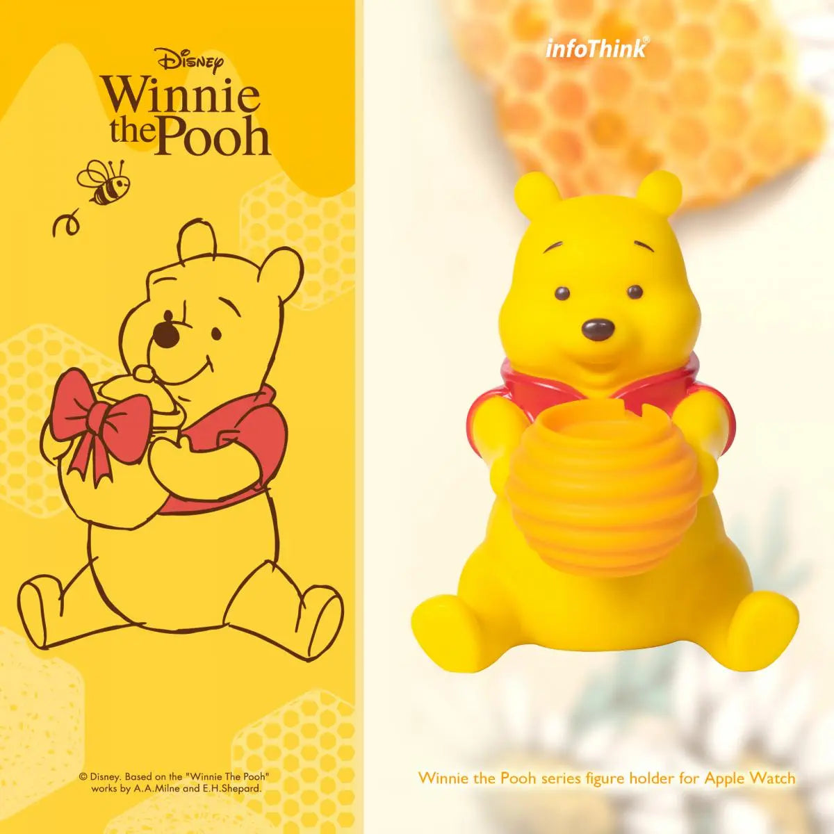 迪士尼公仔大集合！小熊維尼到史迪仔的Apple Watch充電小窩 PriseMall
