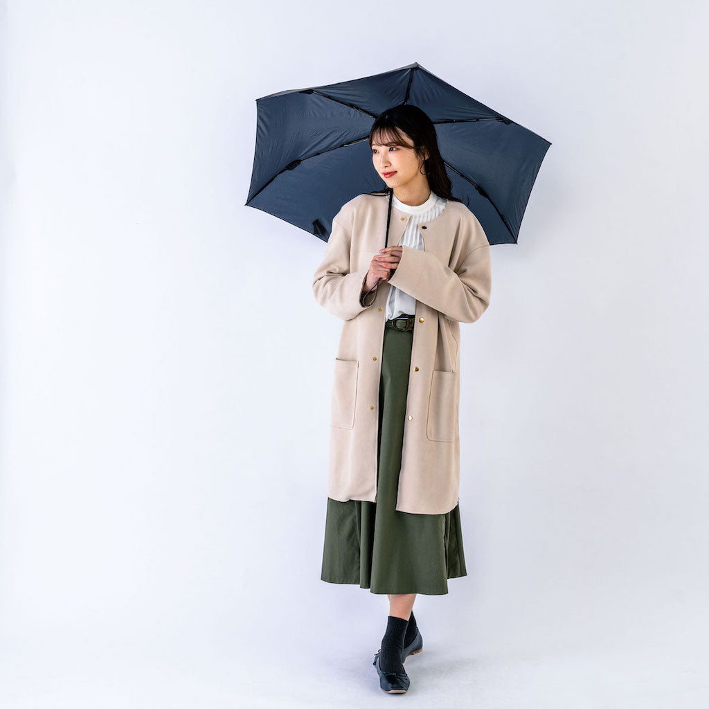 Ultra-thin and Lightweight Automatic Open/Close Umbrella | Japan AMVEL VERYKAL Flat