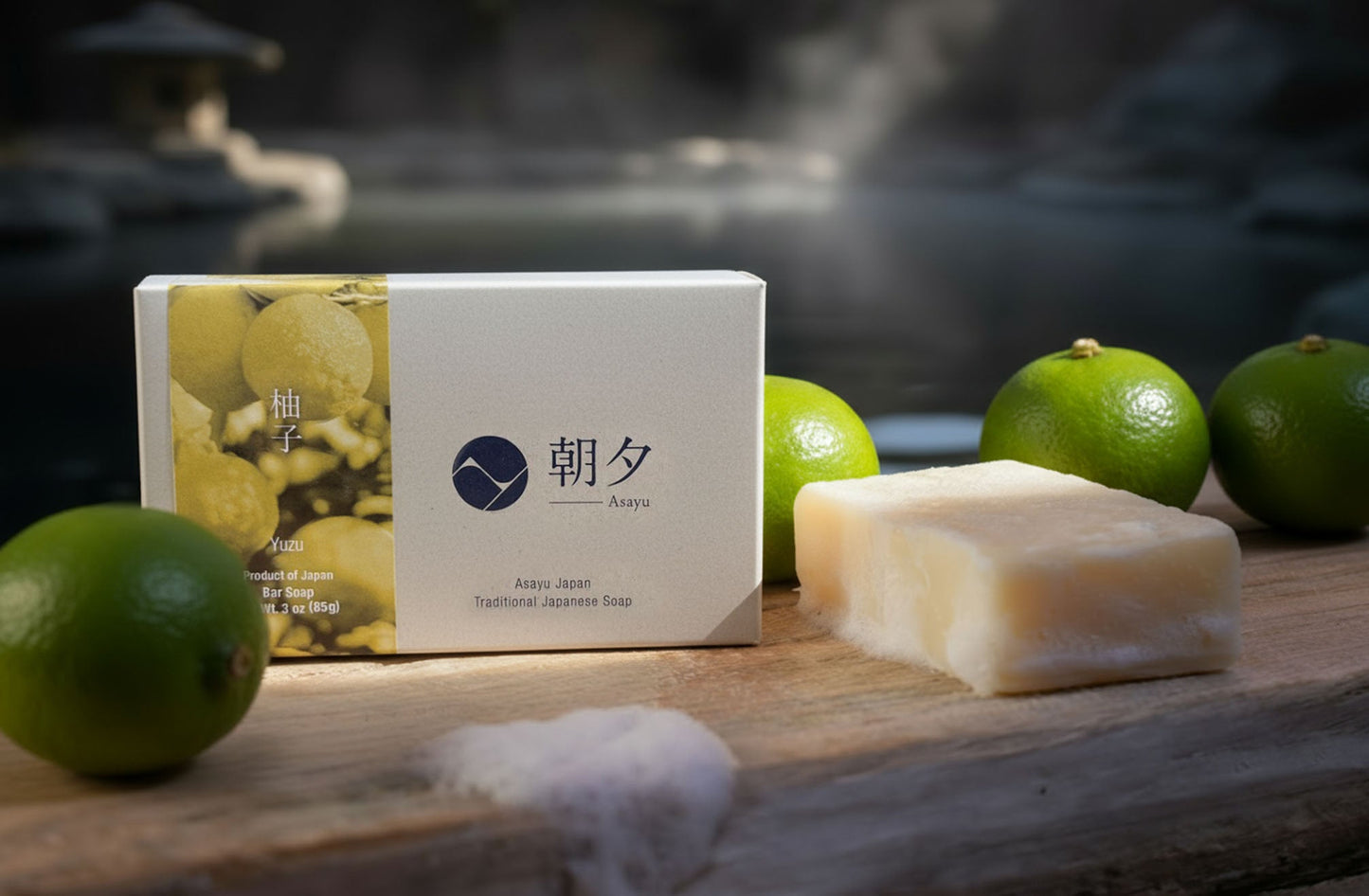 日本Asayu 天然植萃柑橘系香皂－柚子85g | 天然成分 | 溫和親膚