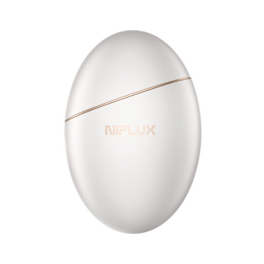NIPLUX BEGUN 臉部美顏按摩槍｜4 段振動 × 每分鐘最高約 2,500 次｜3 款按摩頭 × 約 226g 輕量設計