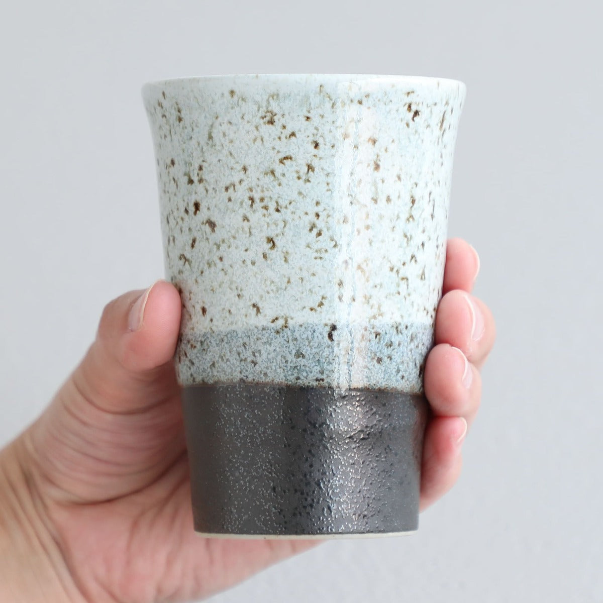 日本Asayu 【白霧晨光】日式手工陶瓷茶杯 310ml | 日式美學 | 職人手作