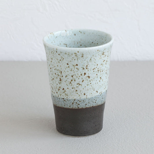 日本Asayu 【白霧晨光】日式手工陶瓷茶杯 310ml | 日式美學 | 職人手作