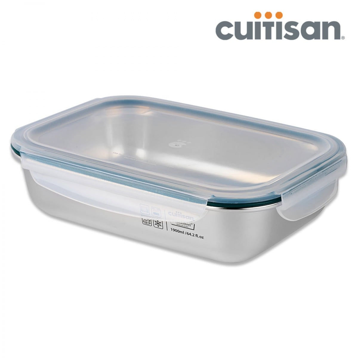 韓國製CUITISAN 簡約系列 可微波不鏽鋼飯盒｜長方形・圓形・方形｜300–3600ml