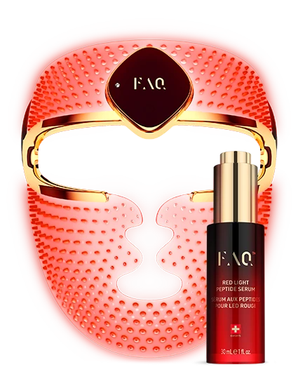 【8月限定送光鑰嫩膚精華液】FOREO FAQ™ 202 瑞士LED彩光面罩｜634顆LED燈珠