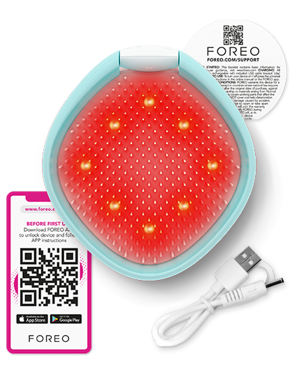 FOREO FLIP™ play advanced LED彩光順髮梳｜順髮＋護髮一步到位