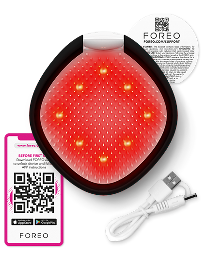 FOREO FLIP™ play advanced LED彩光順髮梳｜順髮＋護髮一步到位