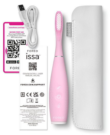 FOREO issa™ 4 復合聲波電動牙刷｜單次充電續航365天｜四合一全方位口腔護理