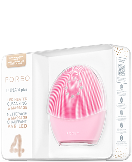 FOREO LUNA™ 4 plus 微電流紅光洗面機｜清潔抗老同步進行