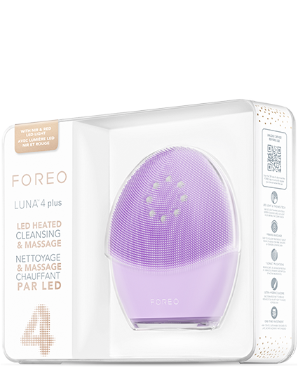FOREO LUNA™ 4 plus 微電流紅光洗面機｜清潔抗老同步進行