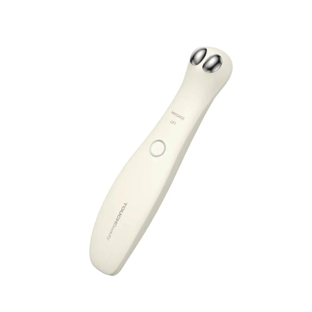 AURU Eye Repair Device | Design Award · EMS Microcurrent + Warm Therapy · Dual-Mode Eye Care · Bionic Fingertip Introduction Design