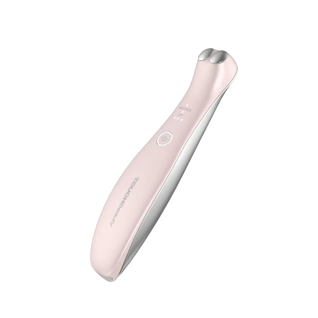 AURU Eye Repair Device | Design Award · EMS Microcurrent + Warm Therapy · Dual-Mode Eye Care · Bionic Fingertip Introduction Design