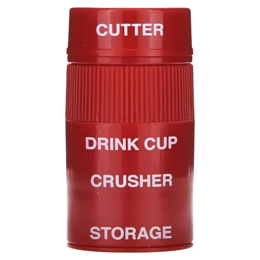 美國Ezy Dose 三合一藥丸處理器 (磨碎+切割+儲存，3入組) PriseMall
