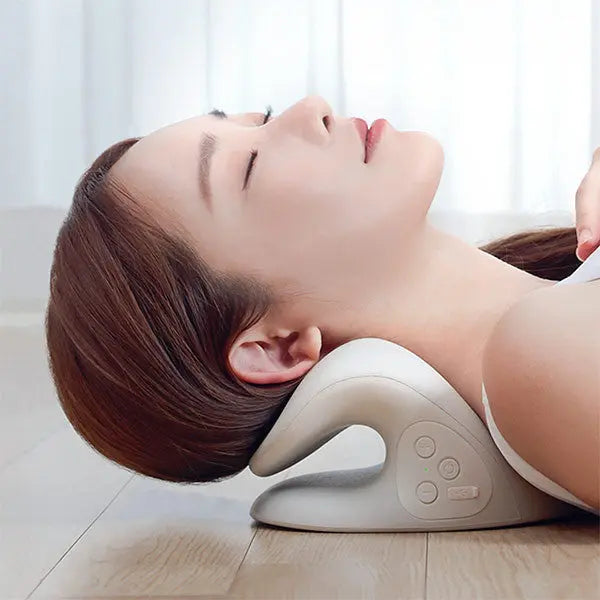 【低頭族救星】台灣3ZeBra 頸椎熱敷牽引枕 – 每日5分鐘，同「烏龜頸」講Bye Bye！ PriseMall