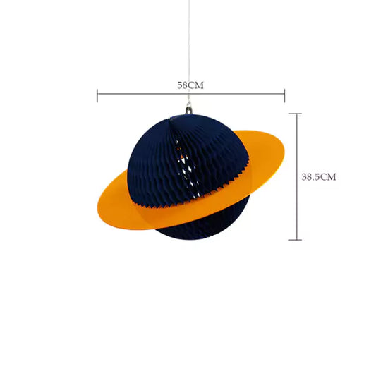 星球吊墜 │ 風琴牛皮紙折疊家具 | ihpaper（一套3件）