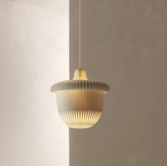 風琴吊燈 │ 風琴牛皮紙折疊家具 | ihpaper（一套兩件）