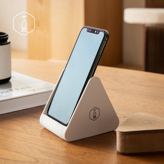 風琴手機架 │ 風琴牛皮紙折疊家具 | ihpaper