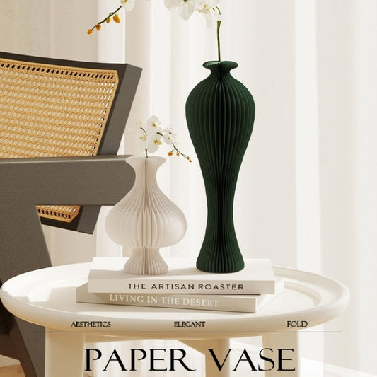 【即將推出】古典花器 │ 風琴牛皮紙折疊家具 | ihpaper