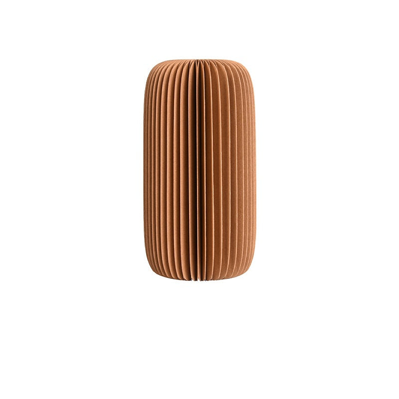 Foldable Organ Vase │ Foldable Organ Kraft Paper Furniture | ihpaper (Set of two)