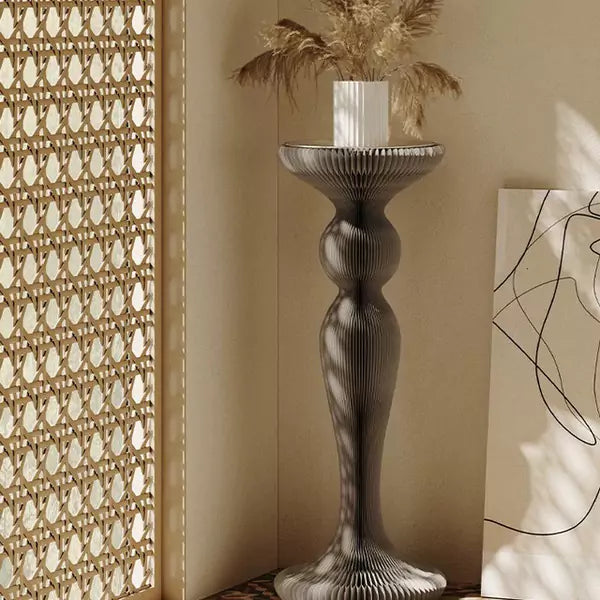 初荷邊几 │ 風琴牛皮紙折疊家具 | ihpaper（一套兩件）