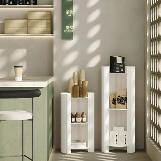 弧畔置物架 │ 風琴牛皮紙折疊家具 | ihpaper