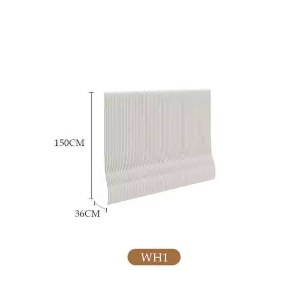 Folding Light Cloud Paper Wall | Accordion Kraft Paper Folding Furniture | ihpaper