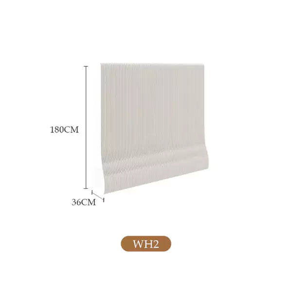 Folding Light Cloud Paper Wall | Accordion Kraft Paper Folding Furniture | ihpaper