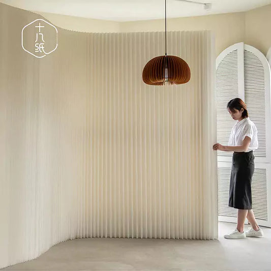 摺疊風琴紙牆 │ 風琴牛皮紙折疊家具 | ihpaper