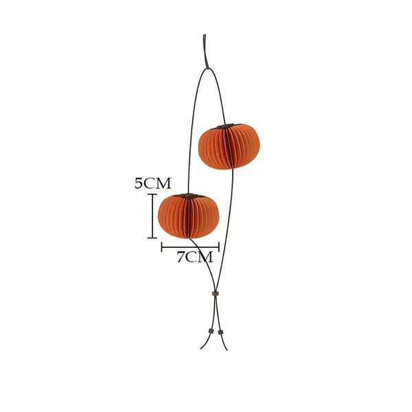 Persimmon Ornament | ihpaper Accordion Kraft Paper Folding Furniture (Set of Two)