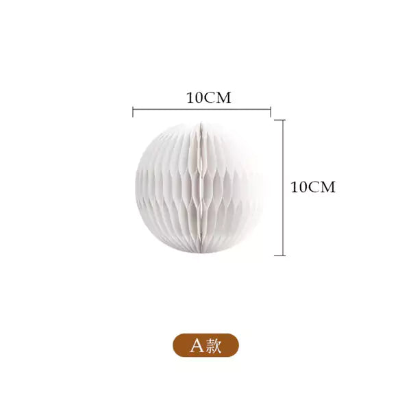 流珠吊墜 │ 風琴牛皮紙折疊家具 | ihpaper（一套兩件）