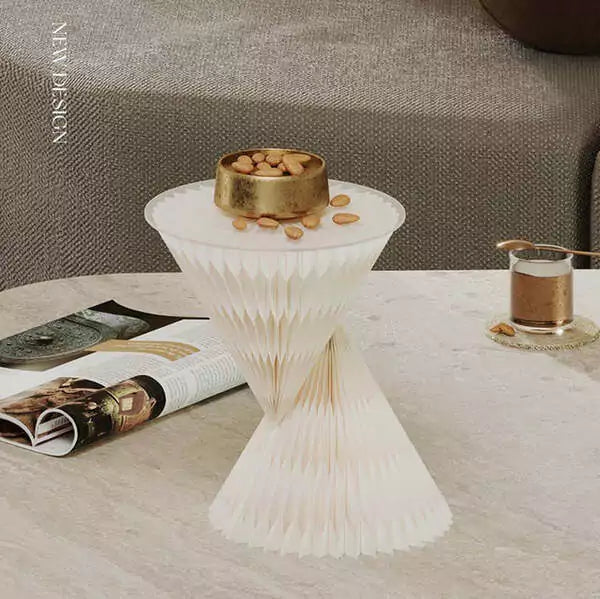 Double Cone Micro Booth | IHpaper Accordion Kraft Paper Folding Furniture (Set of Two)