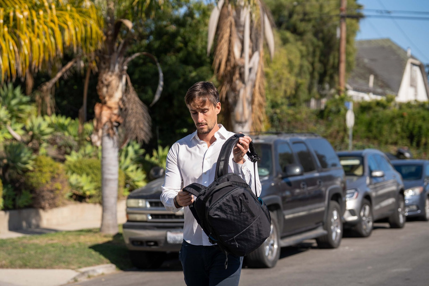 Urbano 獨家蛛網結構輕量背包Simon Squibb推薦 | 香港人品牌 | AeroSumo™ 減壓專利