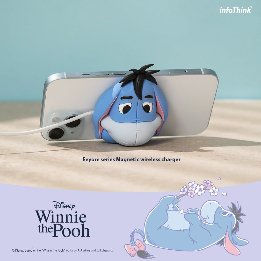 迪士尼磁吸充電盤的魔法小窩 – 超可愛無線快充系列，讓iPhone輕鬆滿電